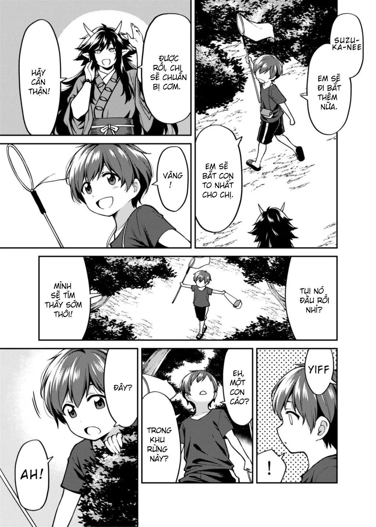 HentaiVN.net - Ảnh 6 - Takkun and the Fox Onee-san [Takkun to Kitsune no Onee-san] - Chap 1