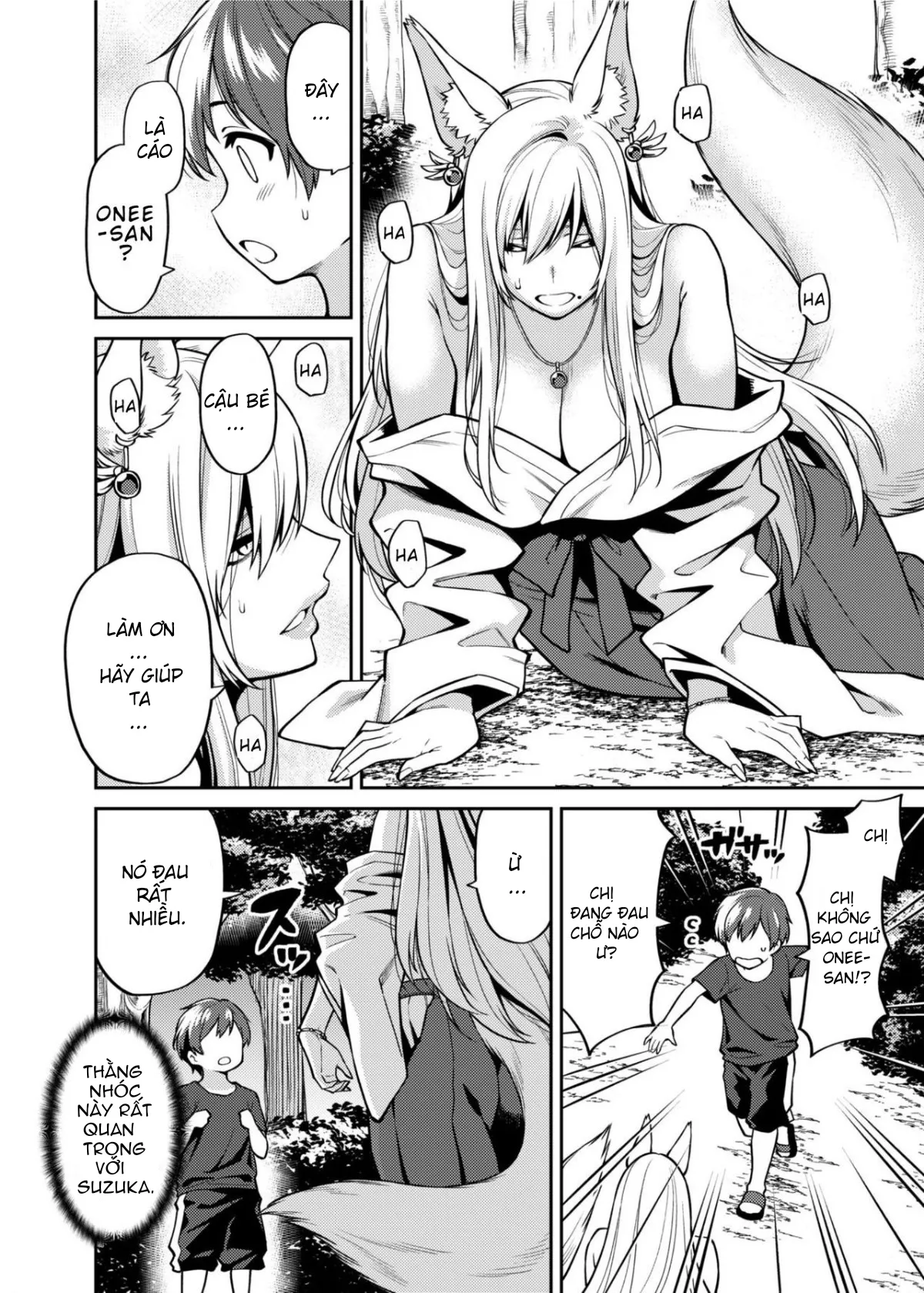 HentaiVN.net - Ảnh 7 - Takkun and the Fox Onee-san [Takkun to Kitsune no Onee-san] - Chap 1