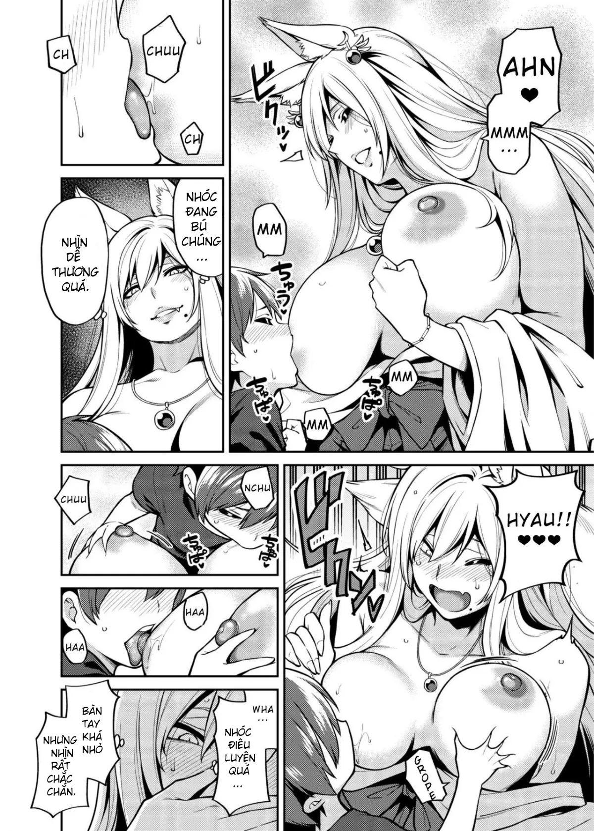 HentaiVN.net - Ảnh 9 - Takkun and the Fox Onee-san [Takkun to Kitsune no Onee-san] - Chap 1