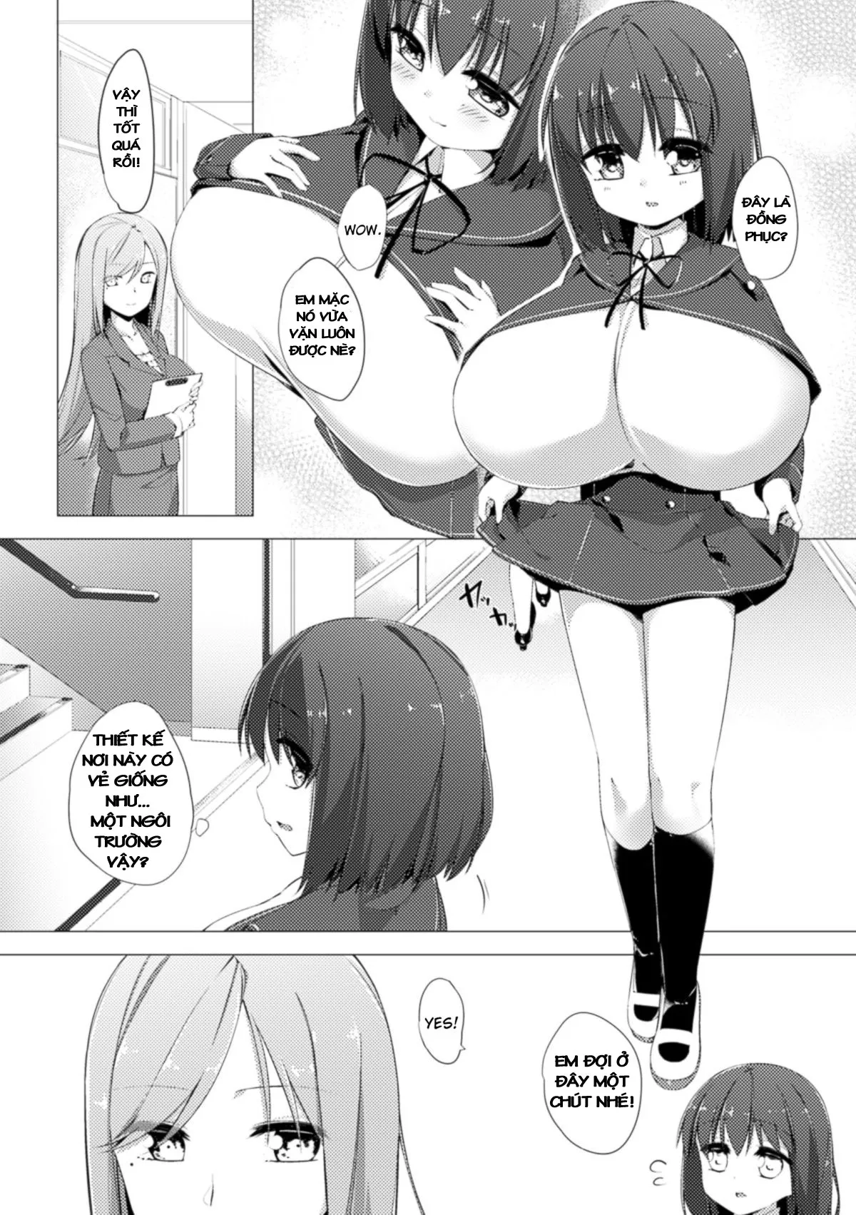 HentaiVN.net - Ảnh 6 - Nyuugyuu Shoujo Kaori [Dairy Cow Girl Kaori] - Chap 1