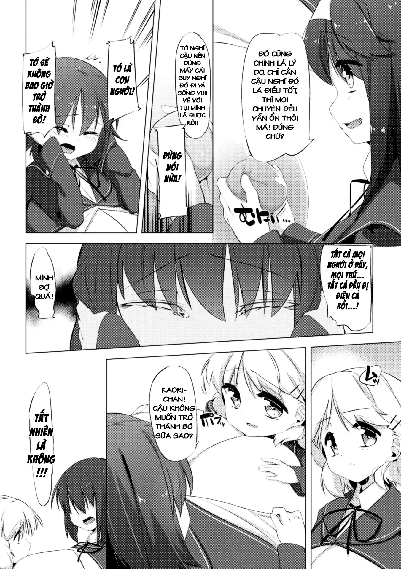 HentaiVN.net - Ảnh 21 - Nyuugyuu Shoujo Kaori [Dairy Cow Girl Kaori] - Chap 2