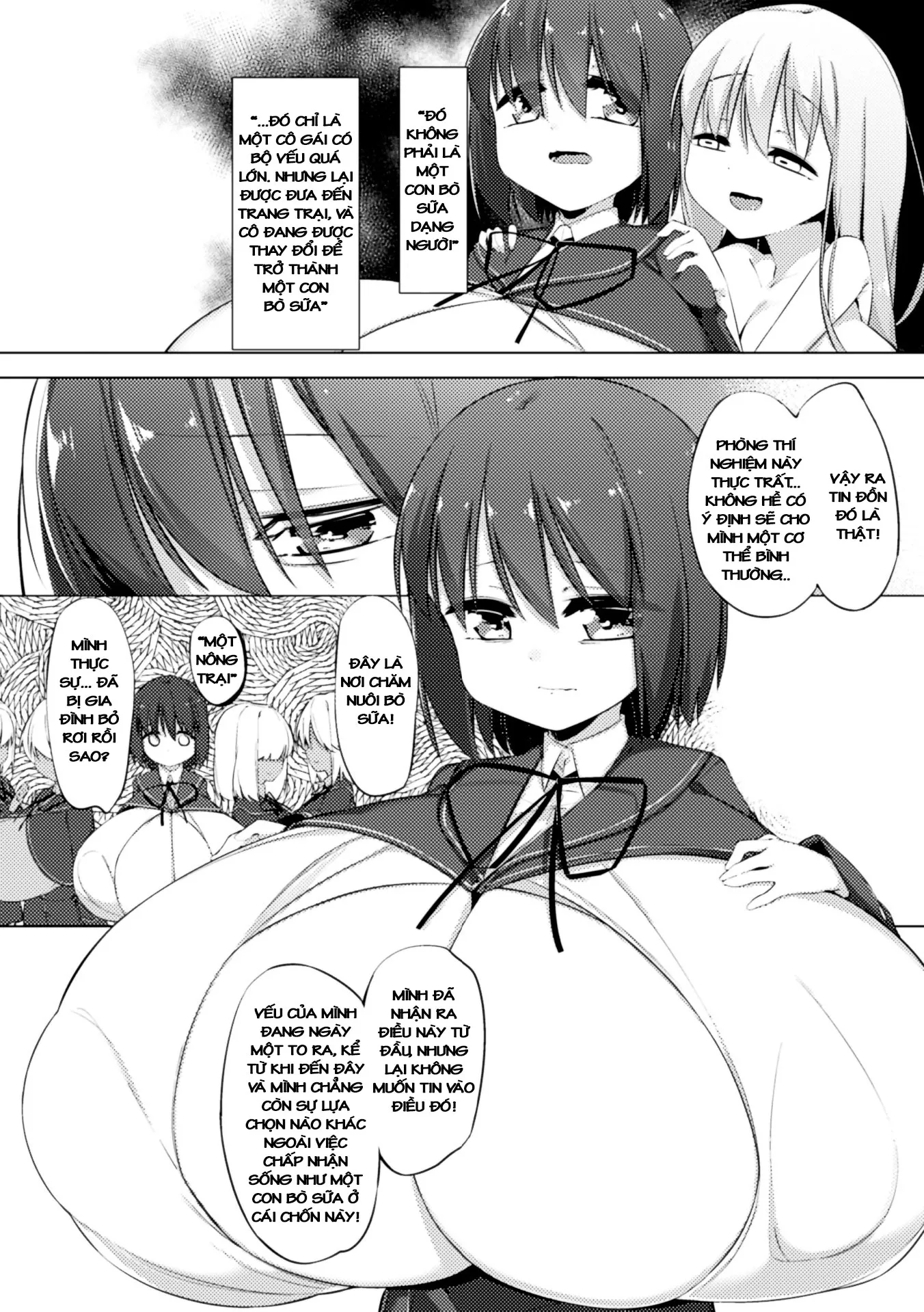 HentaiVN.net - Ảnh 6 - Nyuugyuu Shoujo Kaori [Dairy Cow Girl Kaori] - Chap 2