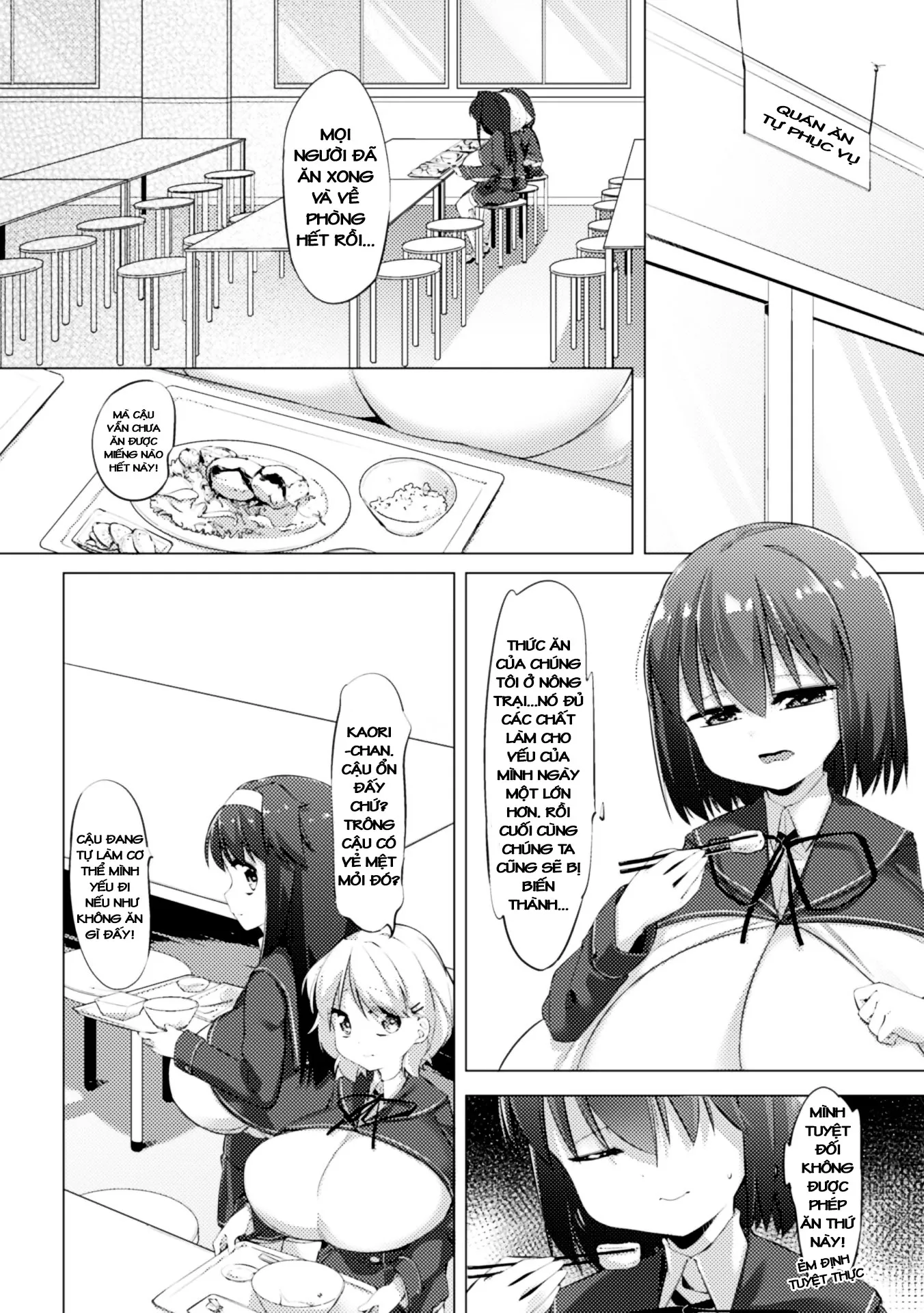 HentaiVN.net - Ảnh 7 - Nyuugyuu Shoujo Kaori [Dairy Cow Girl Kaori] - Chap 2