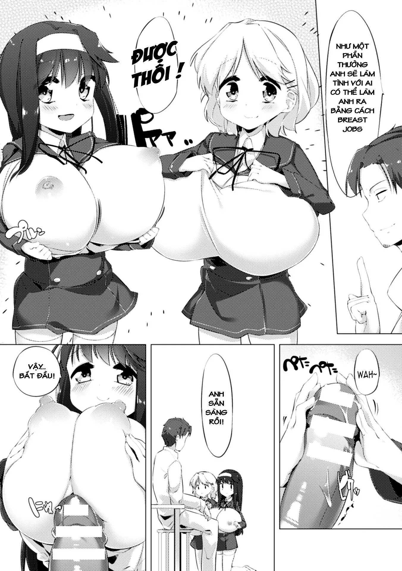 HentaiVN.net - Ảnh 9 - Nyuugyuu Shoujo Kaori [Dairy Cow Girl Kaori] - Chap 2