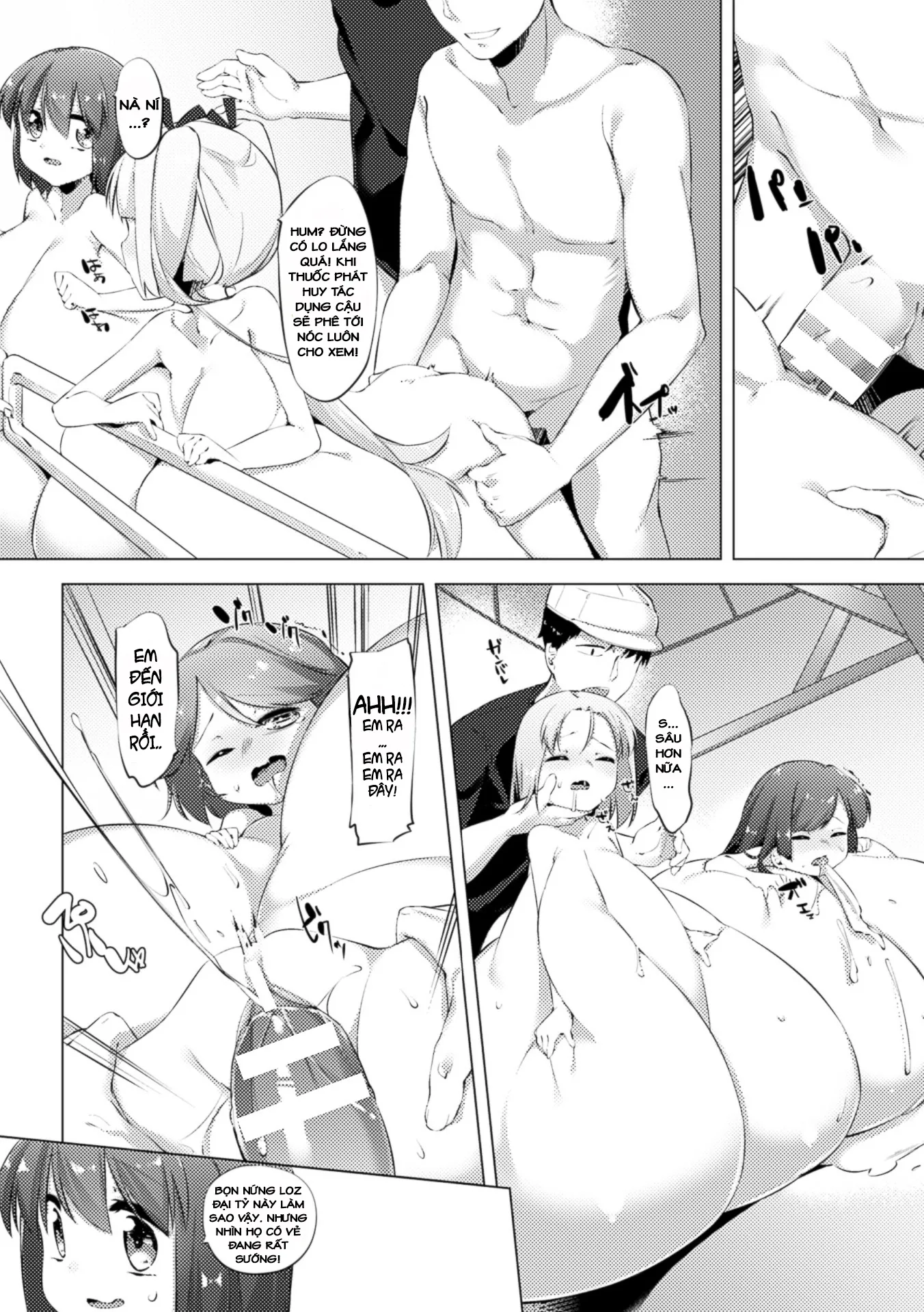 HentaiVN.net - Ảnh 12 - Nyuugyuu Shoujo Kaori [Dairy Cow Girl Kaori] - Chap 3