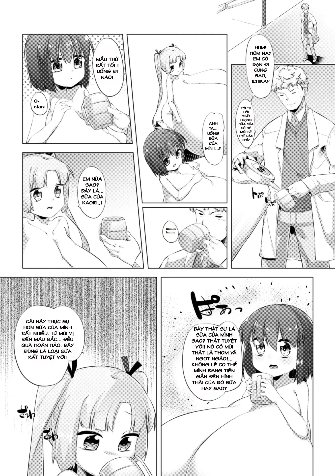 HentaiVN.net - Ảnh 20 - Nyuugyuu Shoujo Kaori [Dairy Cow Girl Kaori] - Chap 3