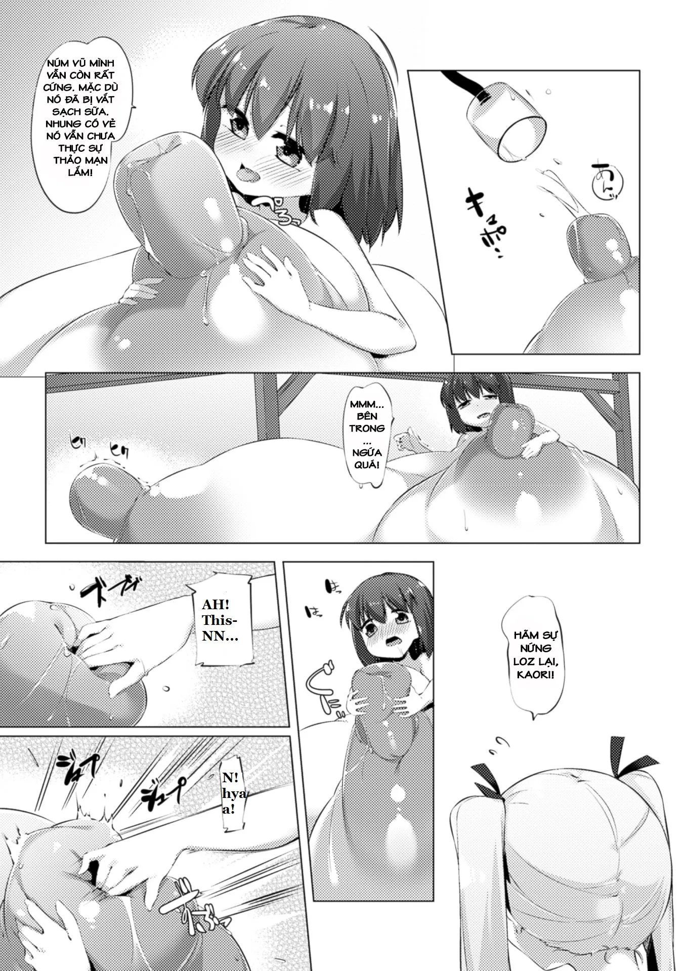 HentaiVN.net - Ảnh 21 - Nyuugyuu Shoujo Kaori [Dairy Cow Girl Kaori] - Chap 3