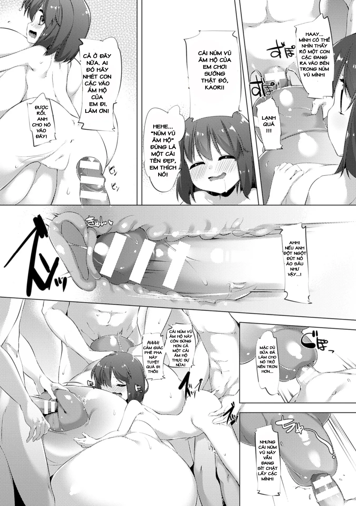 HentaiVN.net - Ảnh 24 - Nyuugyuu Shoujo Kaori [Dairy Cow Girl Kaori] - Chap 3