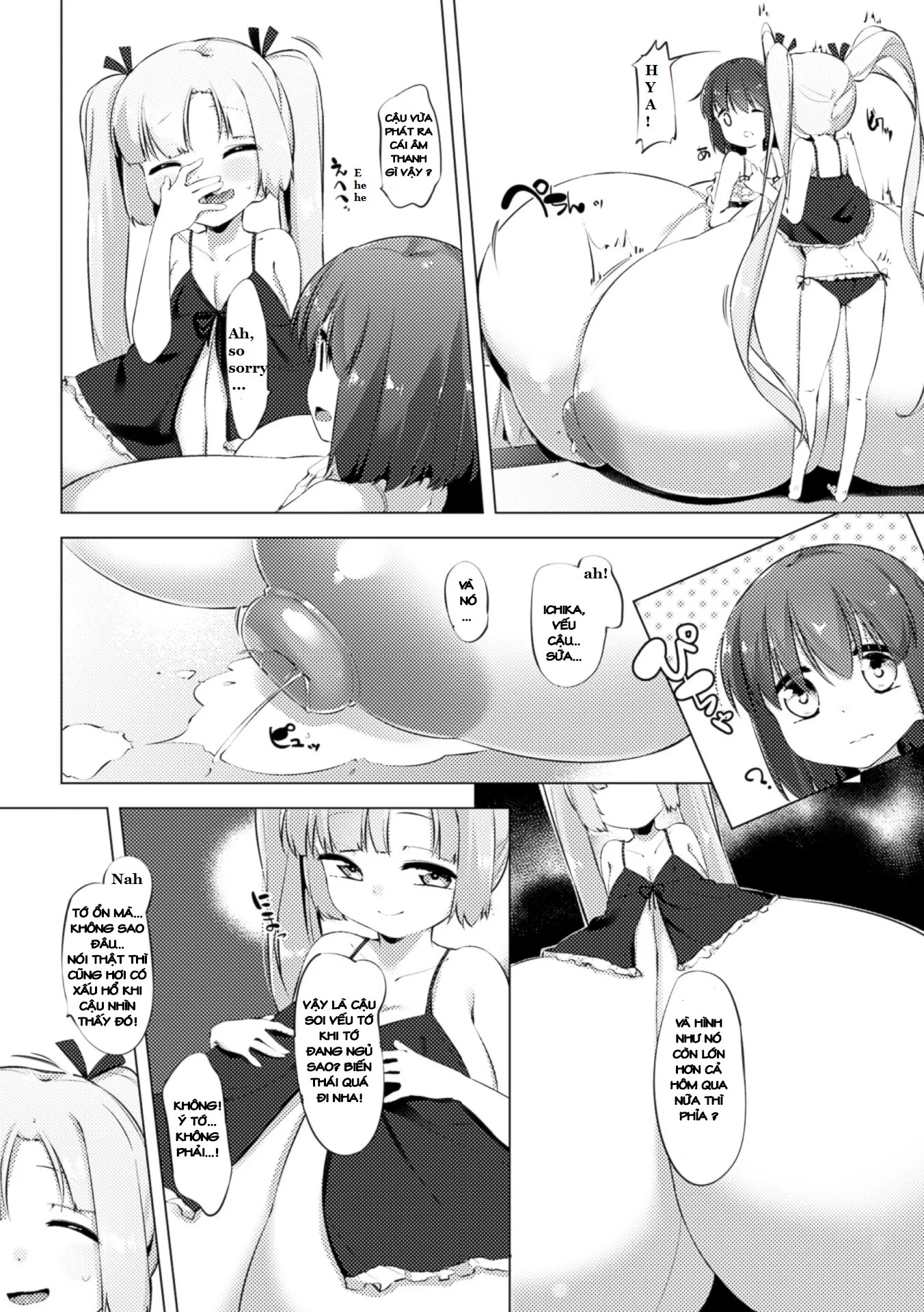 HentaiVN.net - Ảnh 7 - Nyuugyuu Shoujo Kaori [Dairy Cow Girl Kaori] - Chap 3