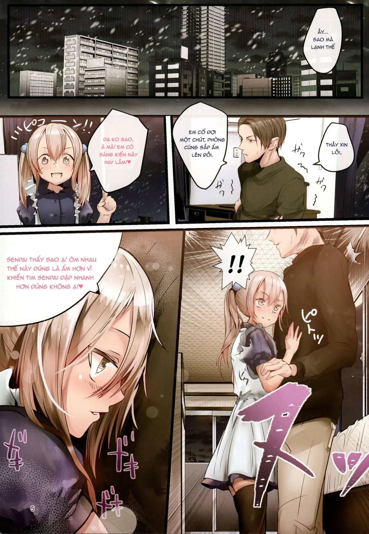 HentaiVN.net - Ảnh 5 - Bukatsudo no kohai wa otokonoko - Chap 1