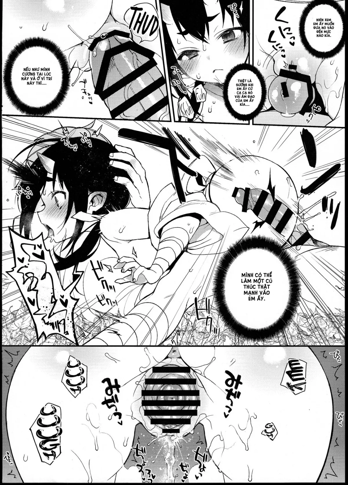 HentaiVN.net - Ảnh 7 - Thiếu nữ Oni dâm đãng - Chap 1