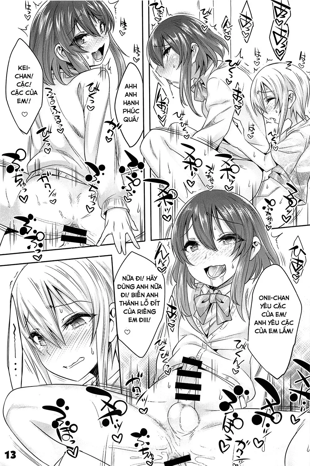 HentaiVN.net - Ảnh 12 - Onii-chan ga Ecchi de Komacchaccha - Chap 1