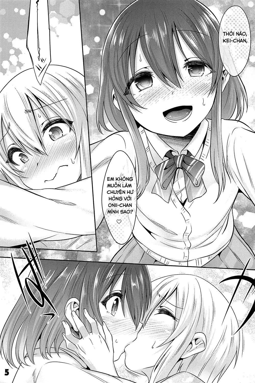 HentaiVN.net - Ảnh 4 - Onii-chan ga Ecchi de Komacchaccha - Chap 1
