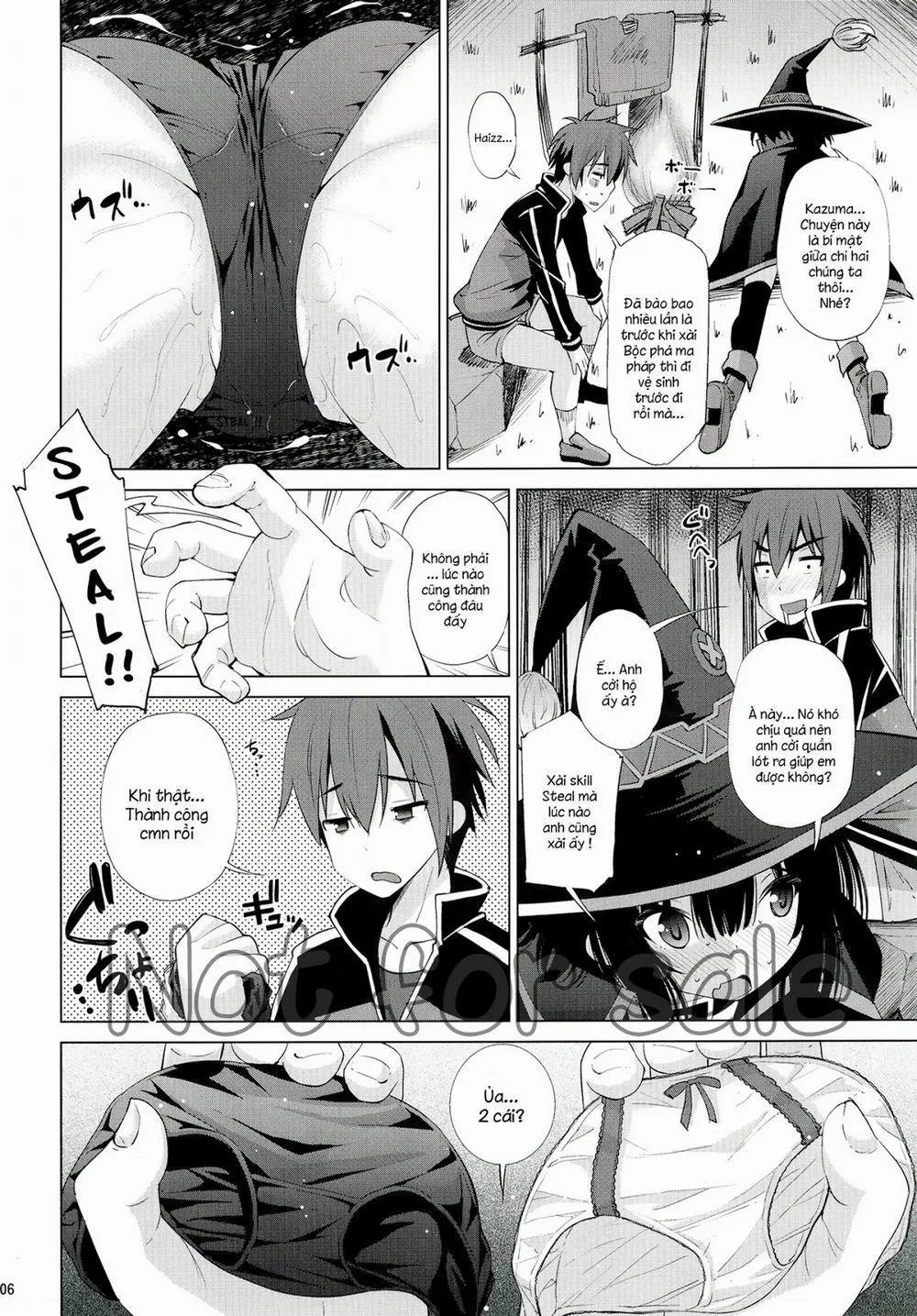 HentaiVN.net - Ảnh 5 - Kono Iyarashii Ekitai wa Nan Desu Ka? (KonoSuba!) - Chap 1