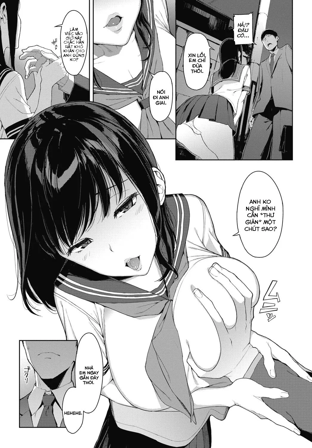 HentaiVN.net - Ảnh 5 - Trên đường về nhà [Kaerimichi nite] - Chap 1