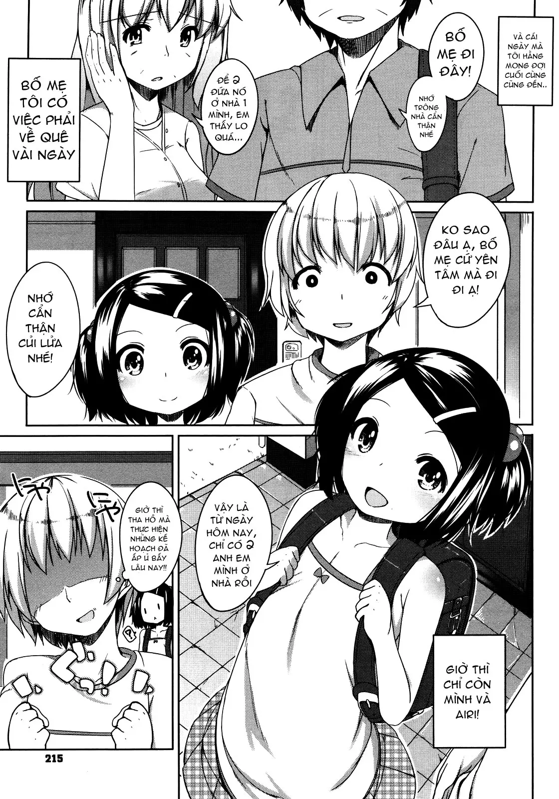 HentaiVN.net - Ảnh 3 - Keikaku Doori - Chap 1