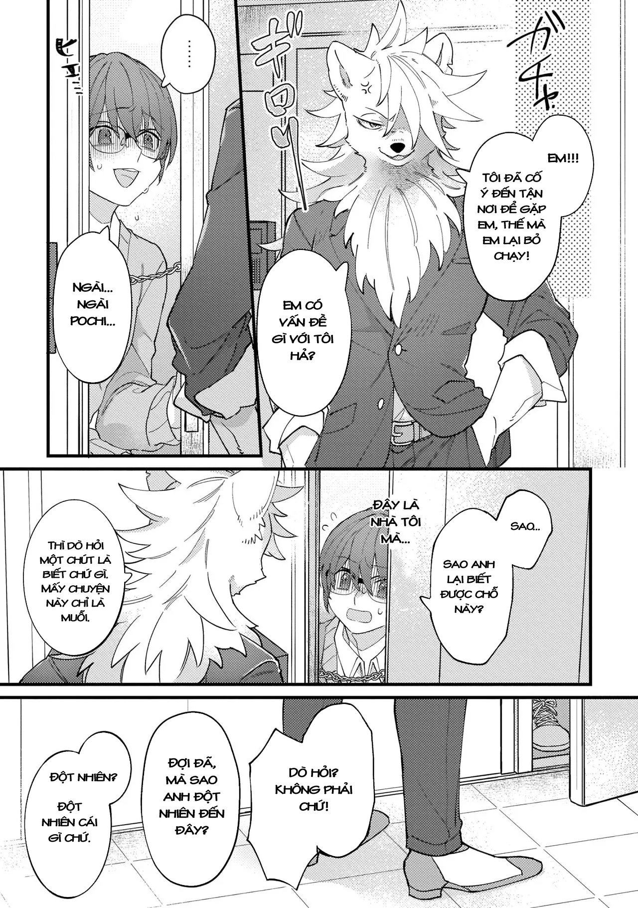 HentaiVN.net - Ảnh 11 - Trở thành gia đình với thú nhân [High Spec na Juujin ni Otosaremashita] - Chap 1
