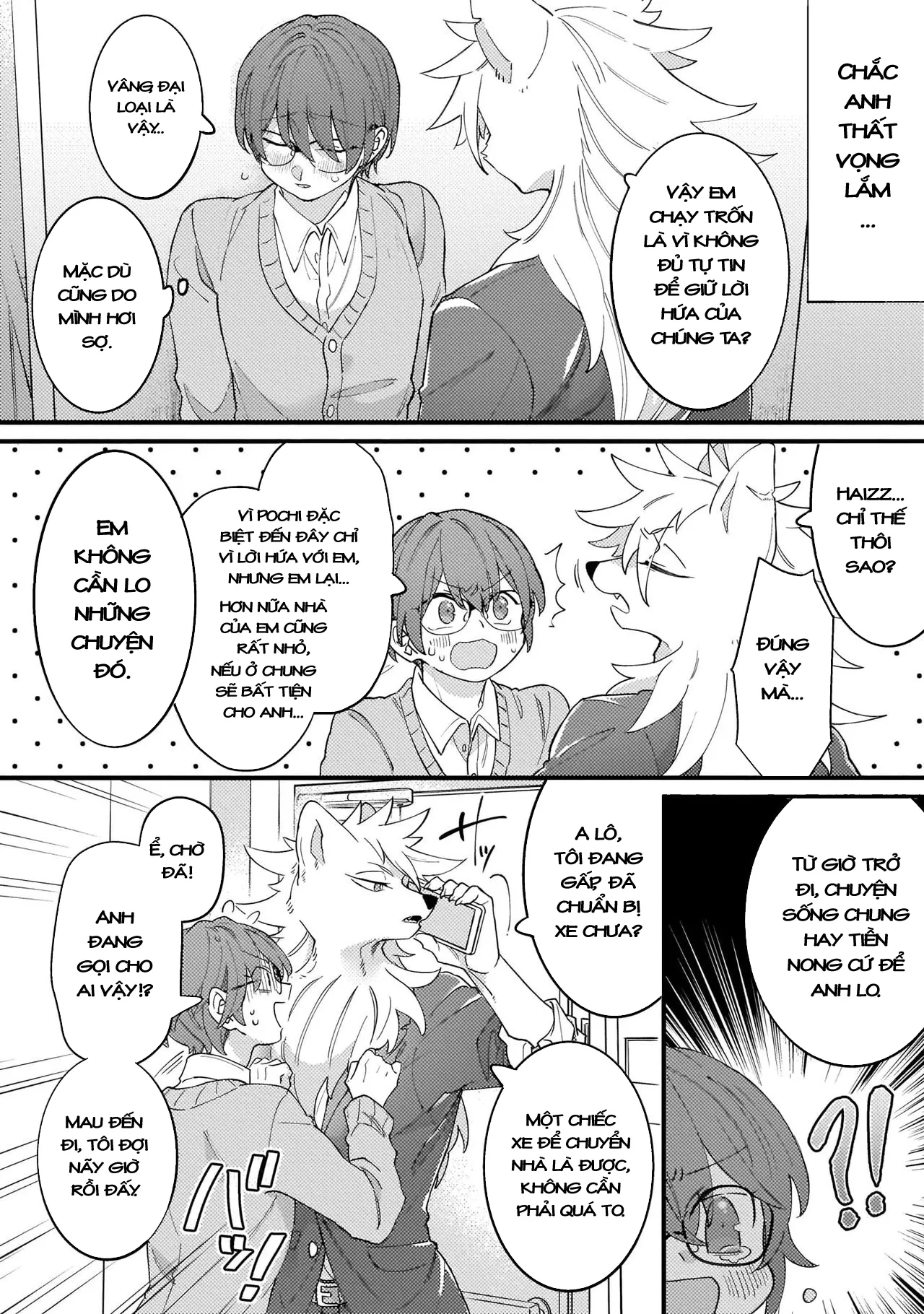 HentaiVN.net - Ảnh 16 - Trở thành gia đình với thú nhân [High Spec na Juujin ni Otosaremashita] - Chap 1