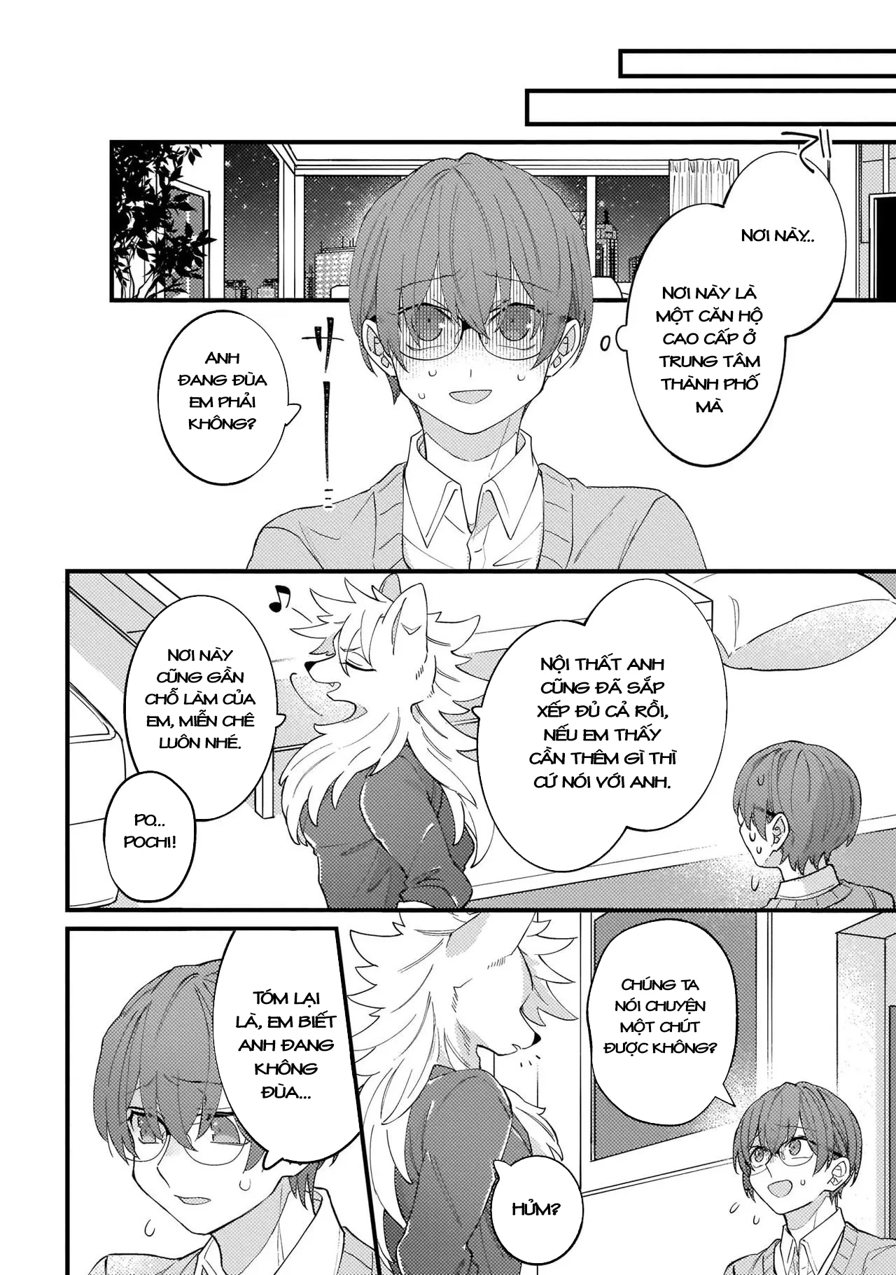 HentaiVN.net - Ảnh 18 - Trở thành gia đình với thú nhân [High Spec na Juujin ni Otosaremashita] - Chap 1