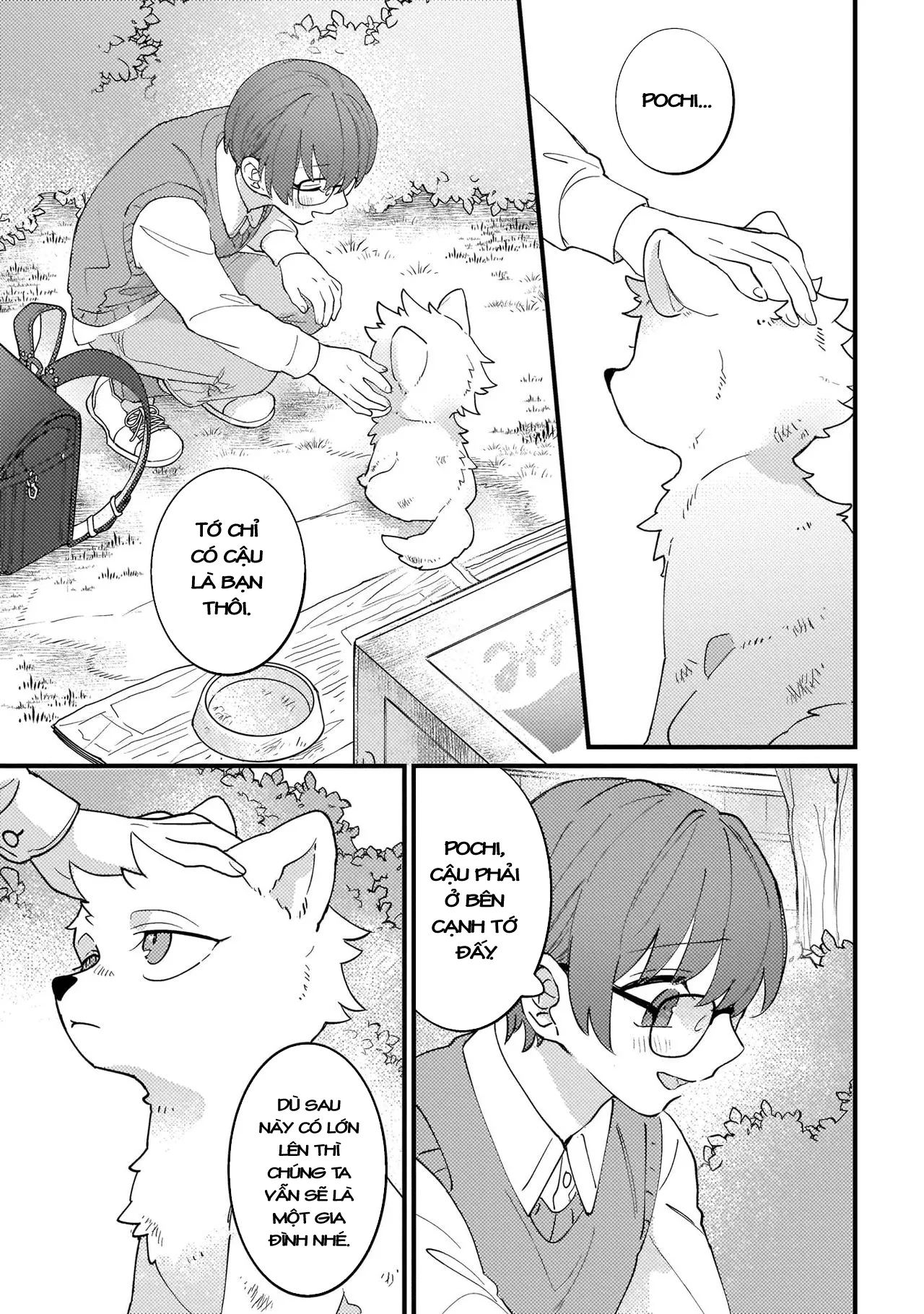 HentaiVN.net - Ảnh 3 - Trở thành gia đình với thú nhân [High Spec na Juujin ni Otosaremashita] - Chap 1