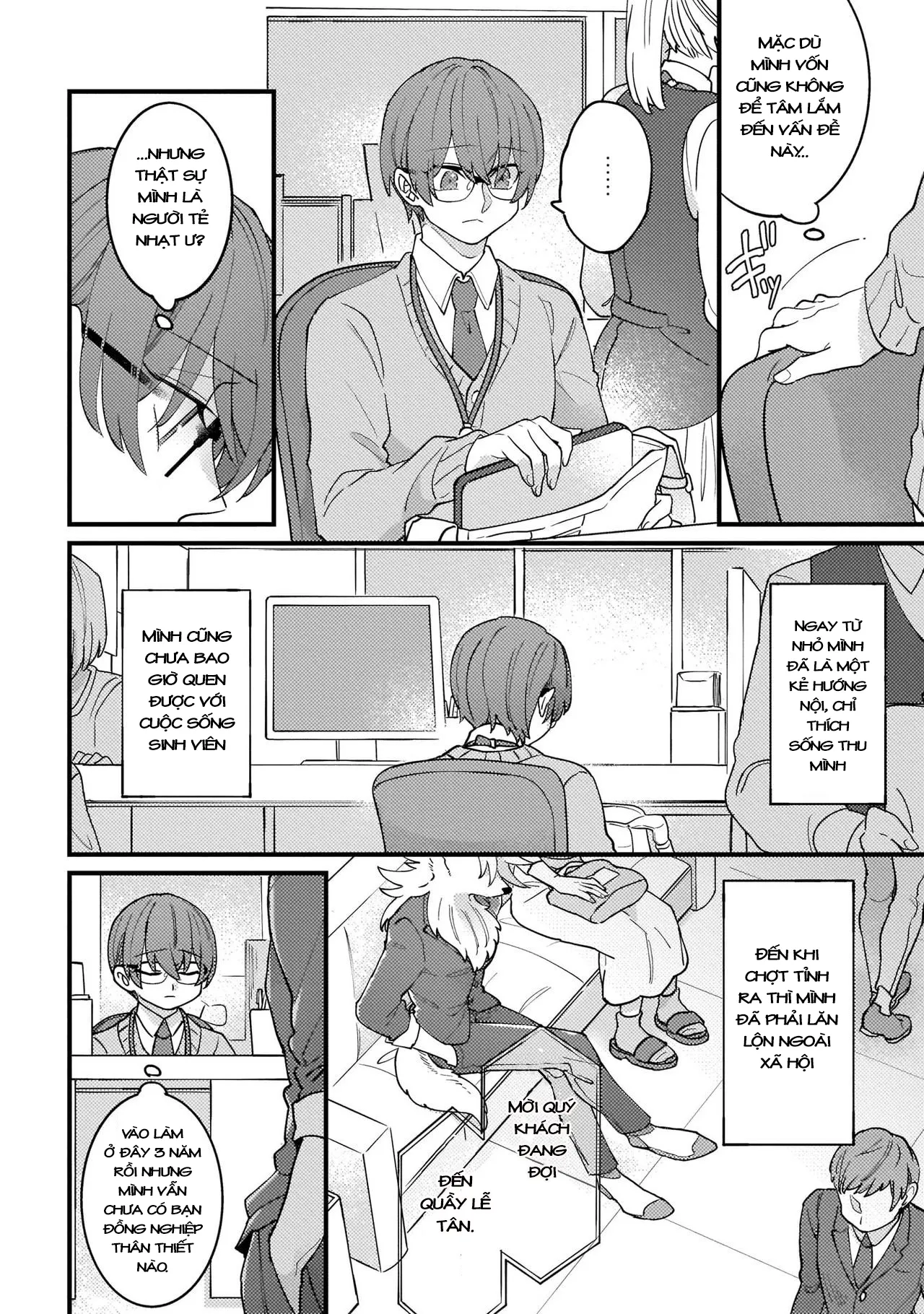 HentaiVN.net - Ảnh 6 - Trở thành gia đình với thú nhân [High Spec na Juujin ni Otosaremashita] - Chap 1