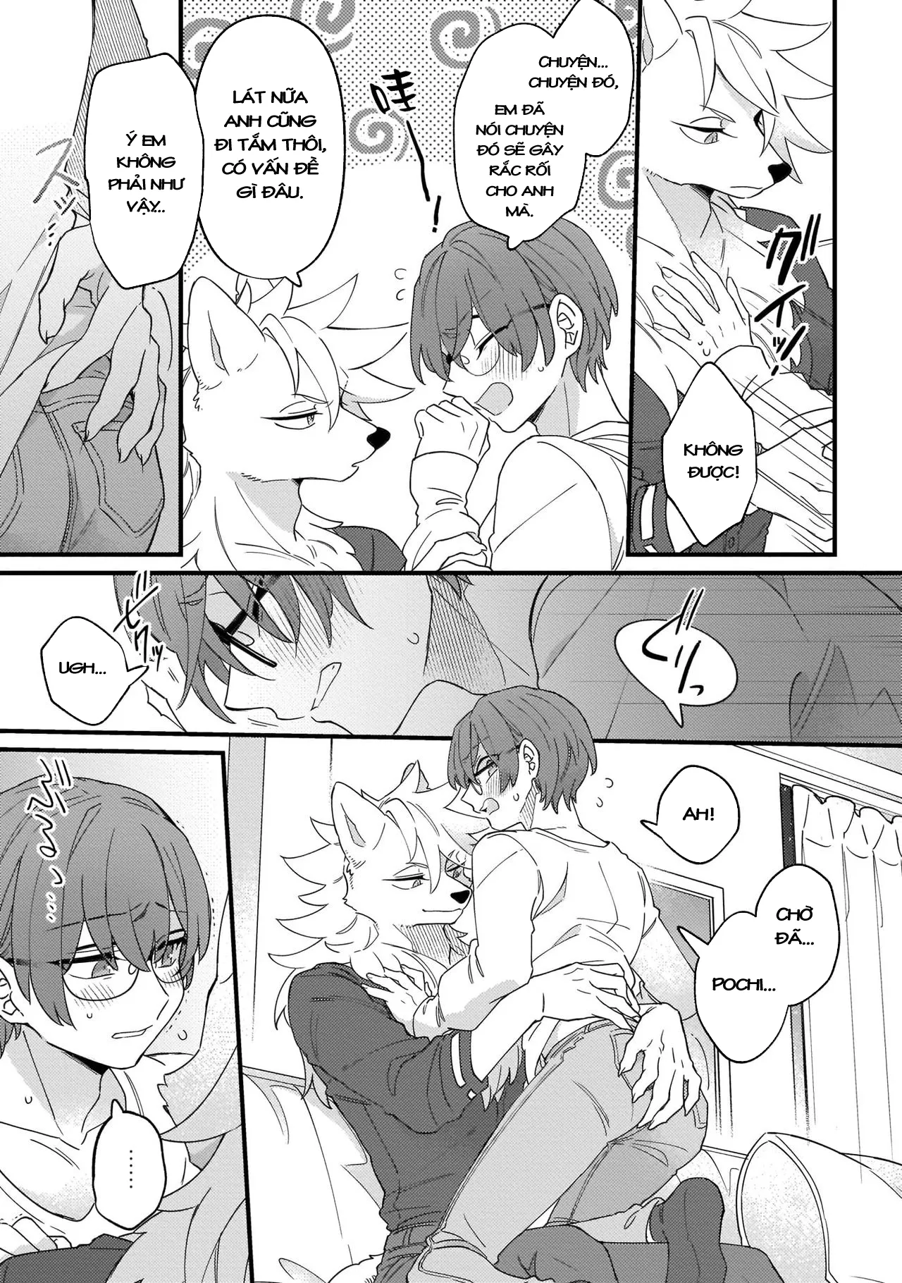 HentaiVN.net - Ảnh 12 - Trở thành gia đình với thú nhân [High Spec na Juujin ni Otosaremashita] - Chap 2