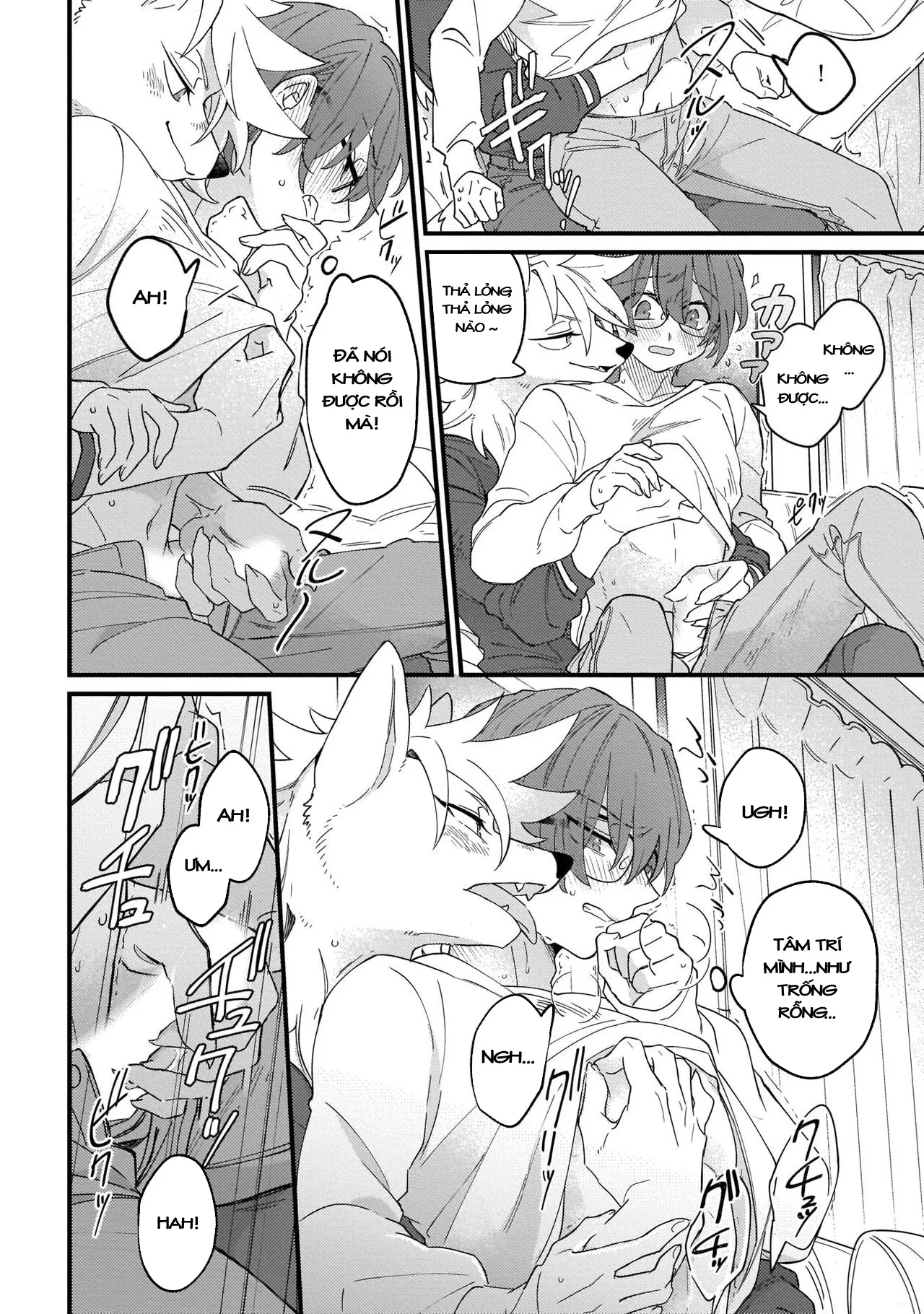 HentaiVN.net - Ảnh 15 - Trở thành gia đình với thú nhân [High Spec na Juujin ni Otosaremashita] - Chap 2