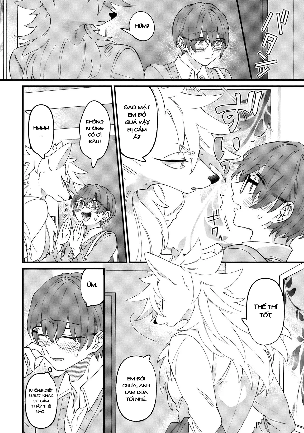 HentaiVN.net - Ảnh 5 - Trở thành gia đình với thú nhân [High Spec na Juujin ni Otosaremashita] - Chap 2