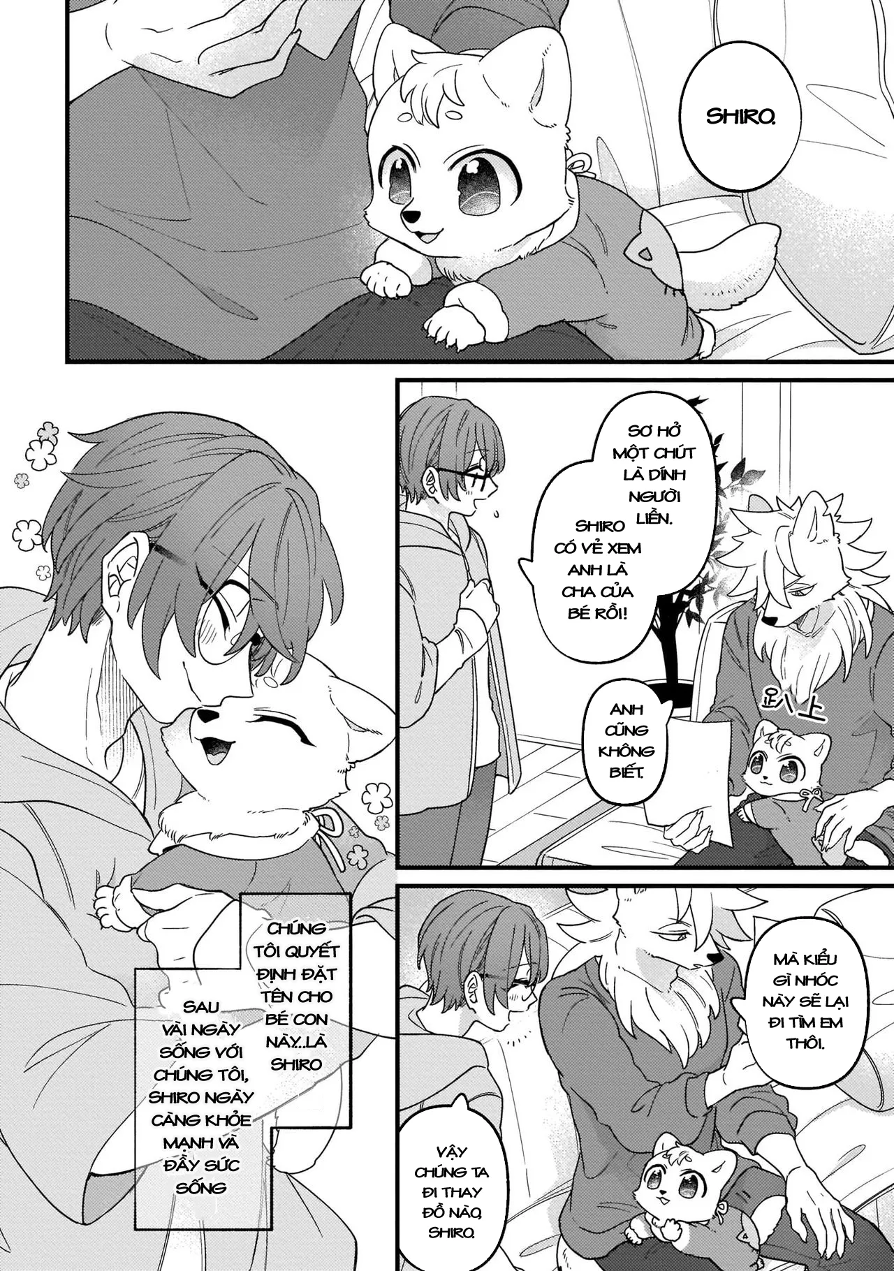 HentaiVN.net - Ảnh 17 - Trở thành gia đình với thú nhân [High Spec na Juujin ni Otosaremashita] - Chap 3