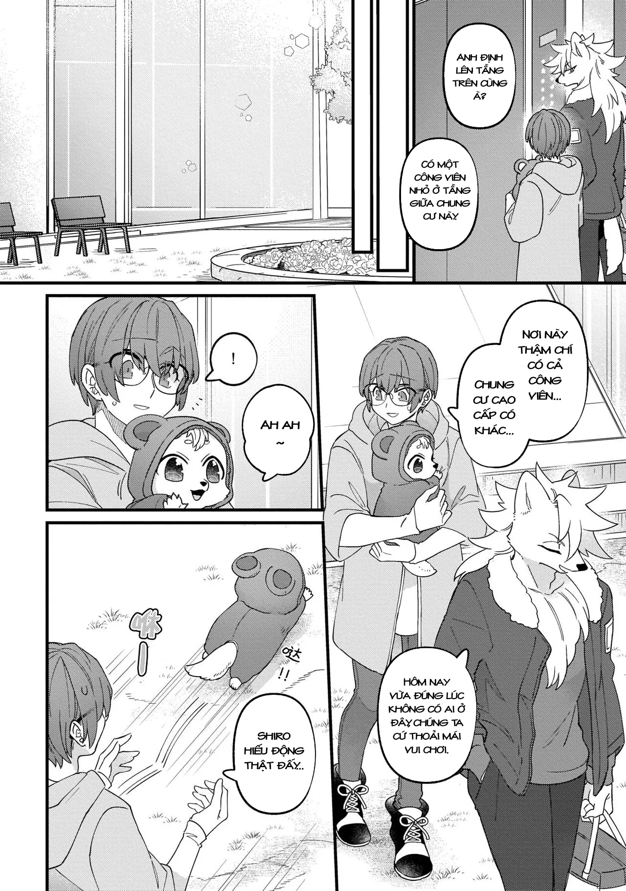 HentaiVN.net - Ảnh 19 - Trở thành gia đình với thú nhân [High Spec na Juujin ni Otosaremashita] - Chap 3