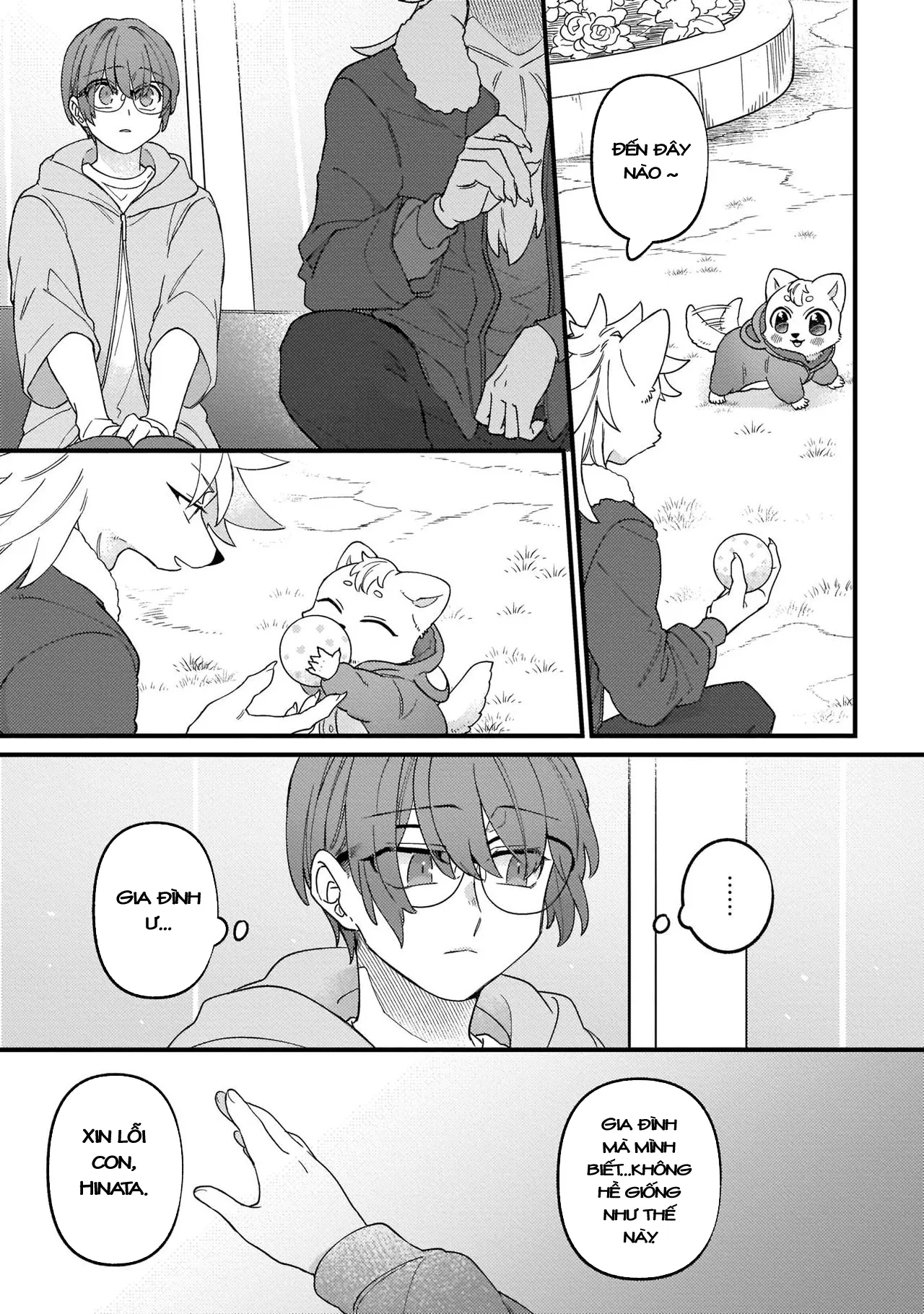 HentaiVN.net - Ảnh 22 - Trở thành gia đình với thú nhân [High Spec na Juujin ni Otosaremashita] - Chap 3