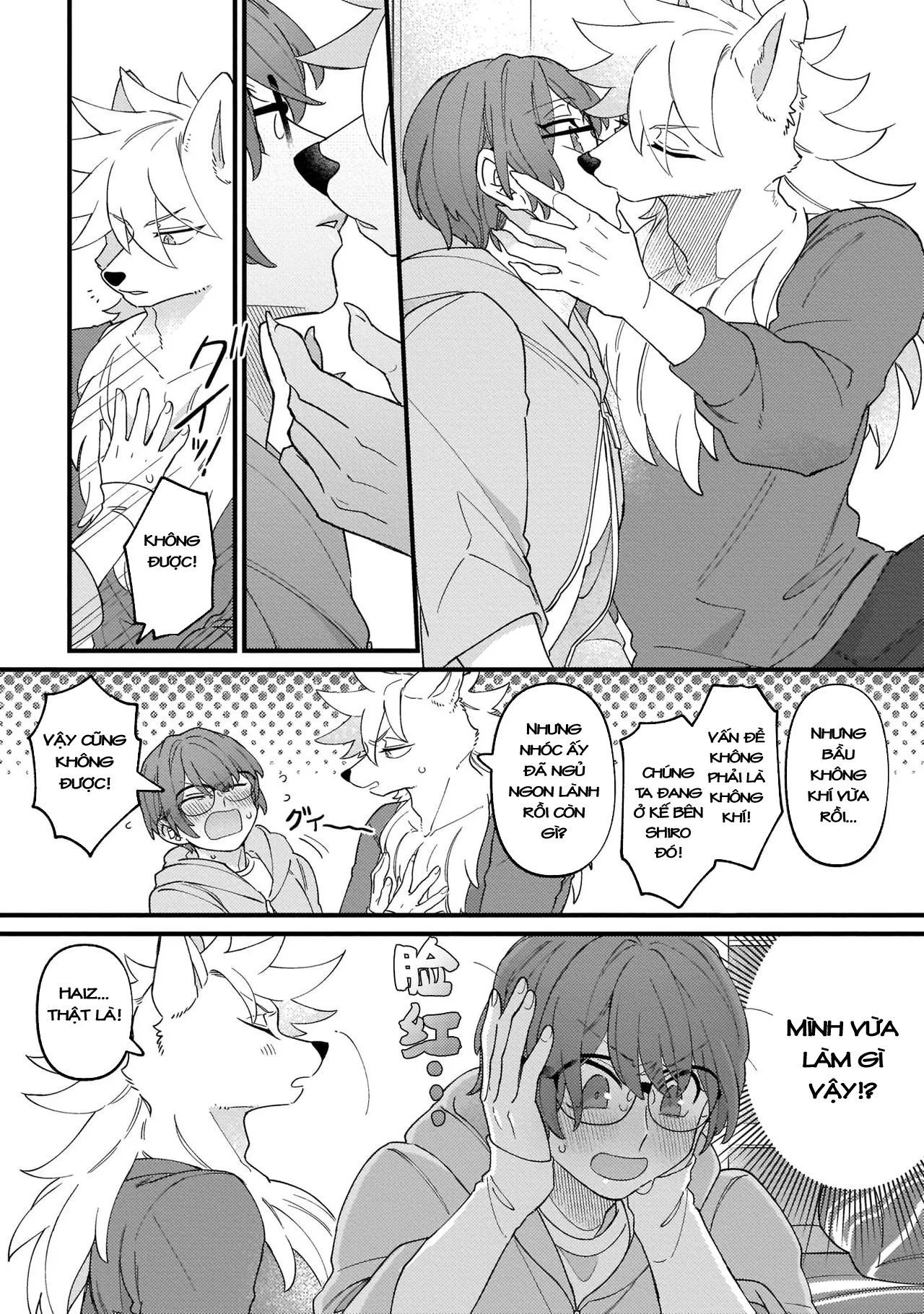 HentaiVN.net - Ảnh 27 - Trở thành gia đình với thú nhân [High Spec na Juujin ni Otosaremashita] - Chap 3
