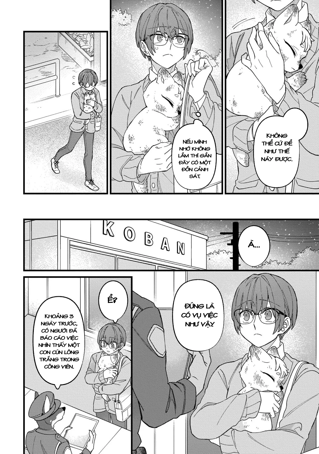 HentaiVN.net - Ảnh 3 - Trở thành gia đình với thú nhân [High Spec na Juujin ni Otosaremashita] - Chap 3