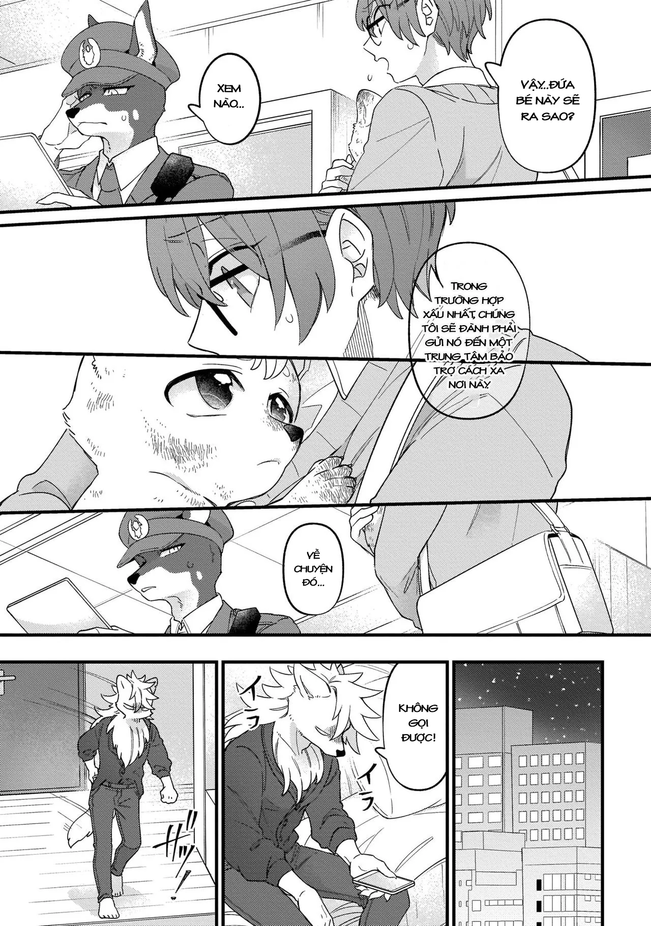 HentaiVN.net - Ảnh 6 - Trở thành gia đình với thú nhân [High Spec na Juujin ni Otosaremashita] - Chap 3