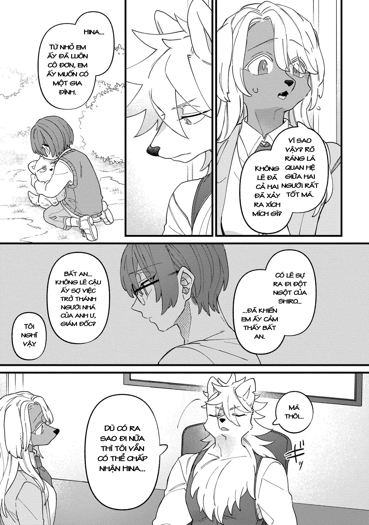 HentaiVN.net - Ảnh 14 - Trở thành gia đình với thú nhân [High Spec na Juujin ni Otosaremashita] - Chap 4