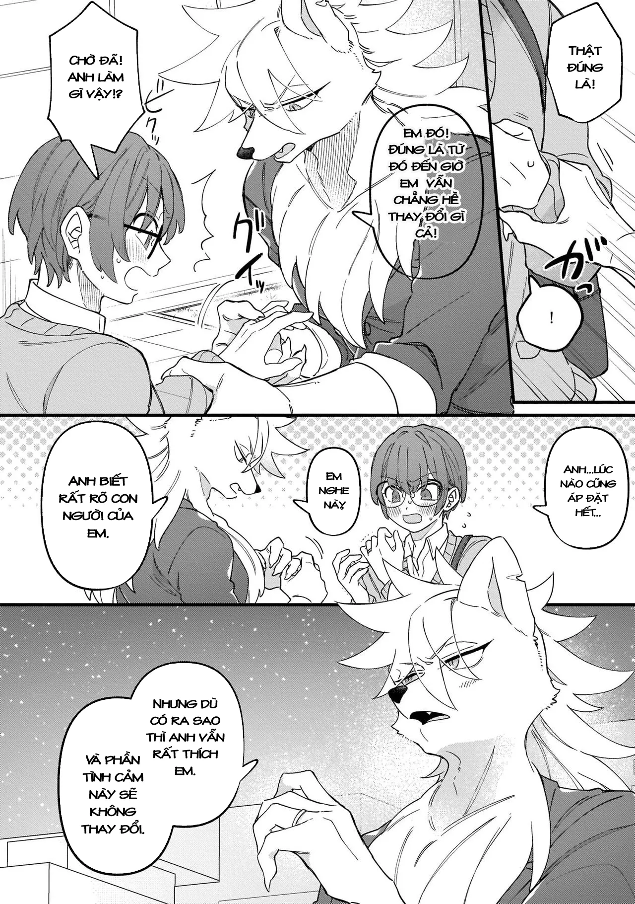 HentaiVN.net - Ảnh 21 - Trở thành gia đình với thú nhân [High Spec na Juujin ni Otosaremashita] - Chap 4