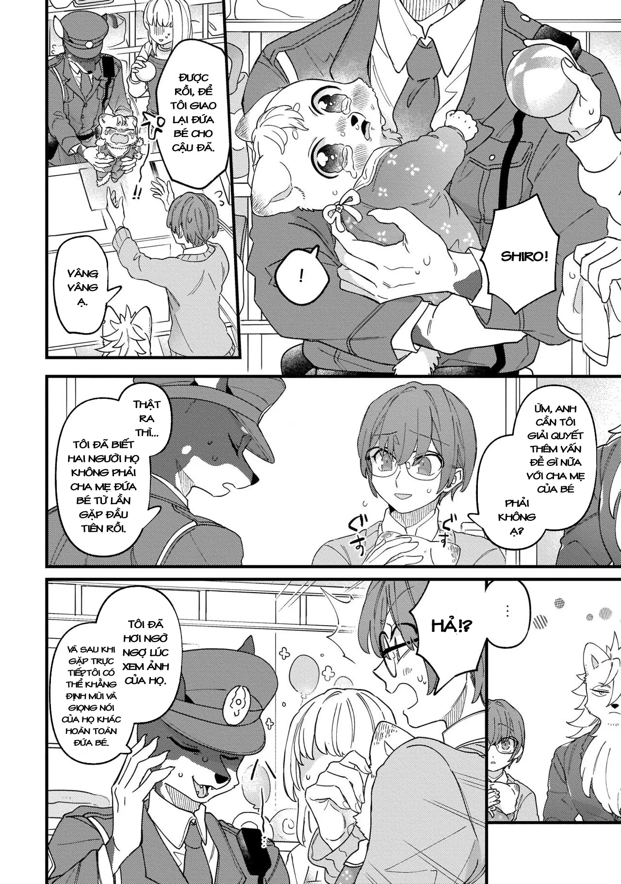 HentaiVN.net - Ảnh 25 - Trở thành gia đình với thú nhân [High Spec na Juujin ni Otosaremashita] - Chap 4