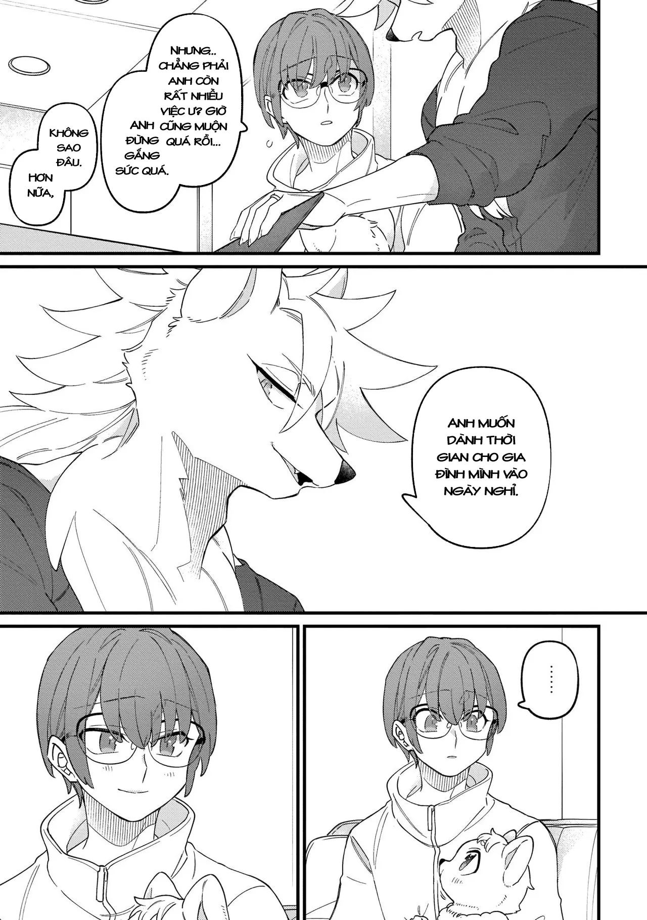 HentaiVN.net - Ảnh 30 - Trở thành gia đình với thú nhân [High Spec na Juujin ni Otosaremashita] - Chap 4