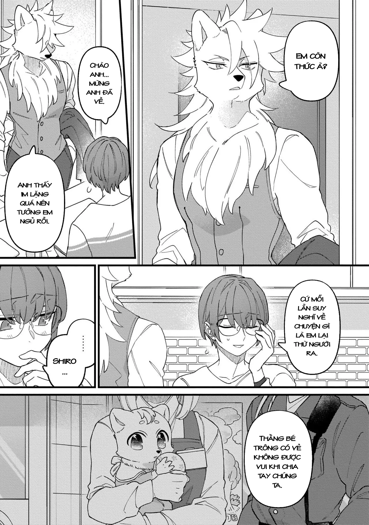 HentaiVN.net - Ảnh 4 - Trở thành gia đình với thú nhân [High Spec na Juujin ni Otosaremashita] - Chap 4