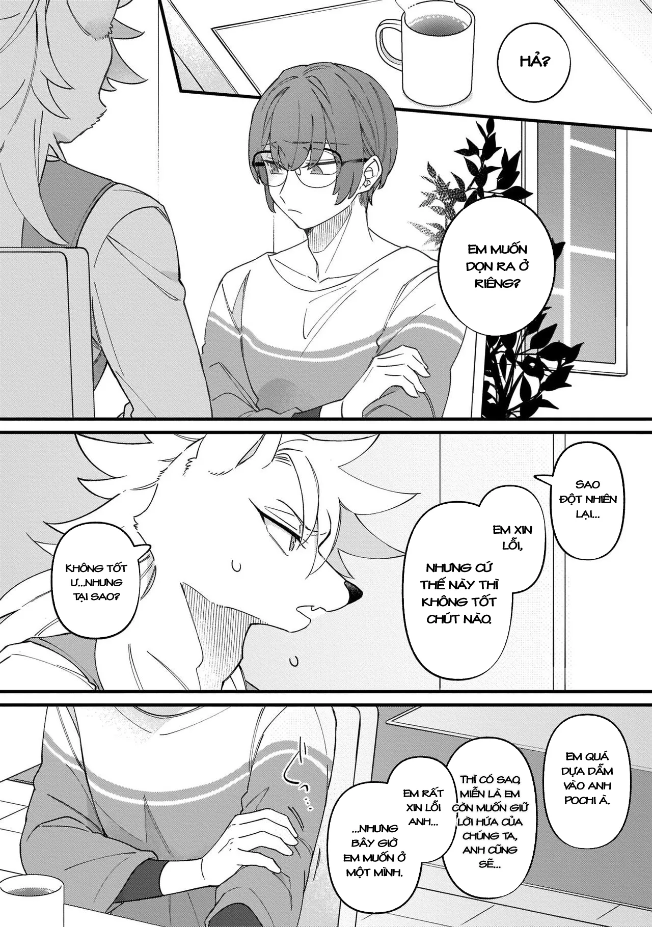 HentaiVN.net - Ảnh 7 - Trở thành gia đình với thú nhân [High Spec na Juujin ni Otosaremashita] - Chap 4
