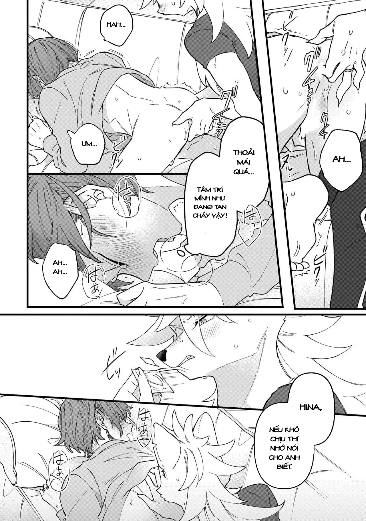 HentaiVN.net - Ảnh 23 - Trở thành gia đình với thú nhân [High Spec na Juujin ni Otosaremashita] - Chap 5