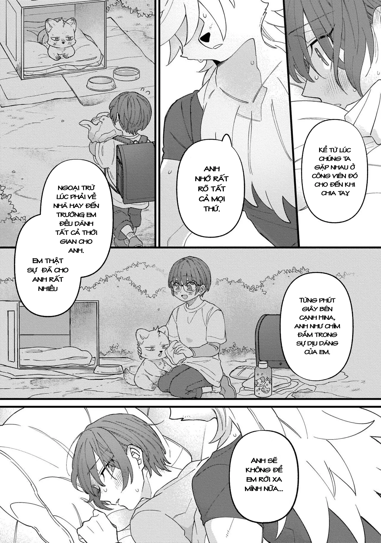 HentaiVN.net - Ảnh 25 - Trở thành gia đình với thú nhân [High Spec na Juujin ni Otosaremashita] - Chap 5