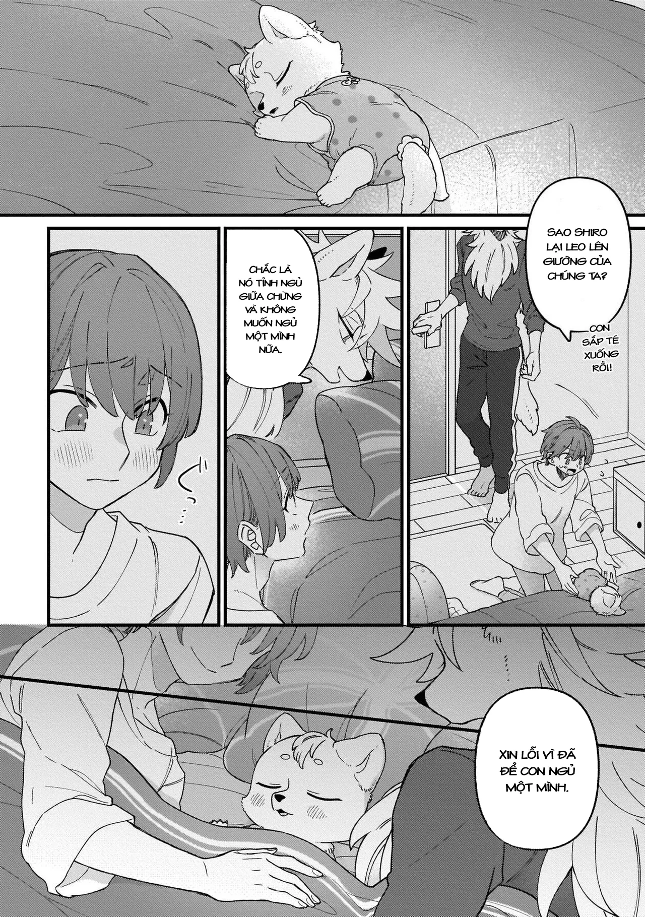 HentaiVN.net - Ảnh 27 - Trở thành gia đình với thú nhân [High Spec na Juujin ni Otosaremashita] - Chap 5