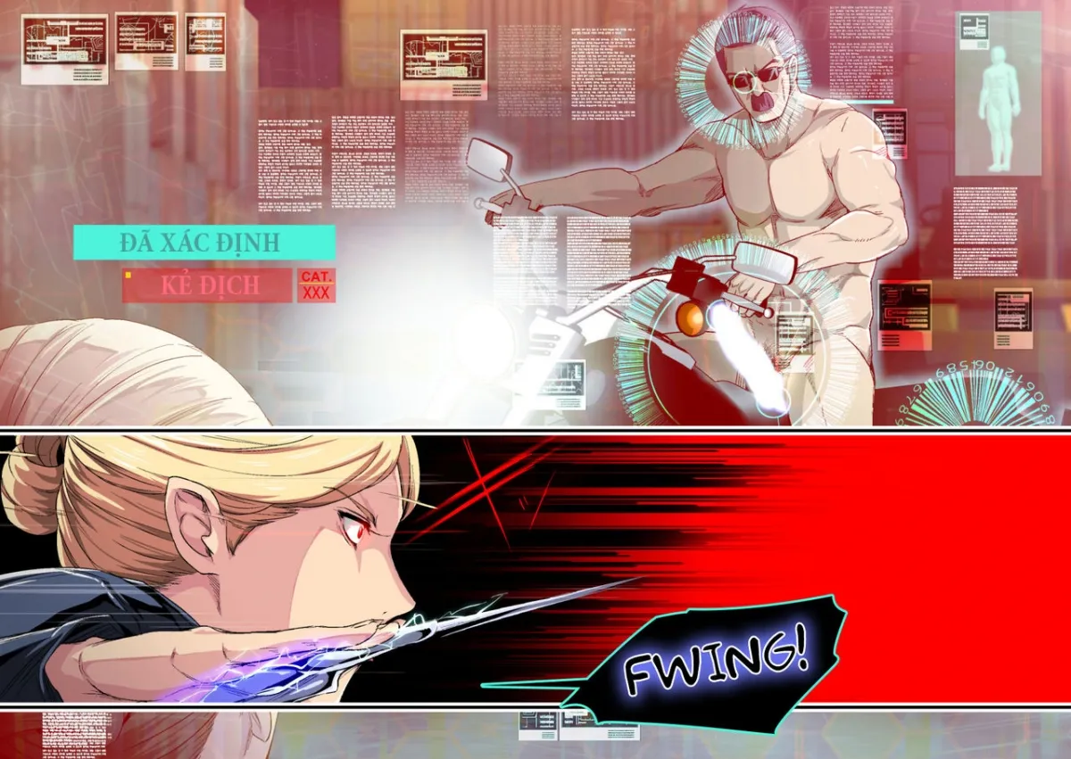 HentaiVN.net - Ảnh 10 - Kẻ Hủy Diệt [Cyborg vs Tanetsuke Oji-san] - Chap 1
