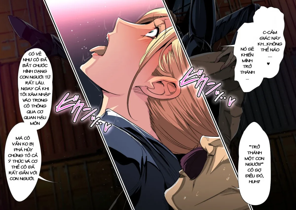 HentaiVN.net - Ảnh 36 - Kẻ Hủy Diệt [Cyborg vs Tanetsuke Oji-san] - Chap 1