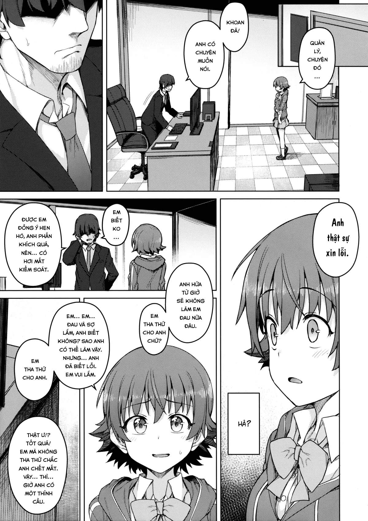 HentaiVN.net - Ảnh 13 - Yogosareta Mitsuboshi - Chap 1