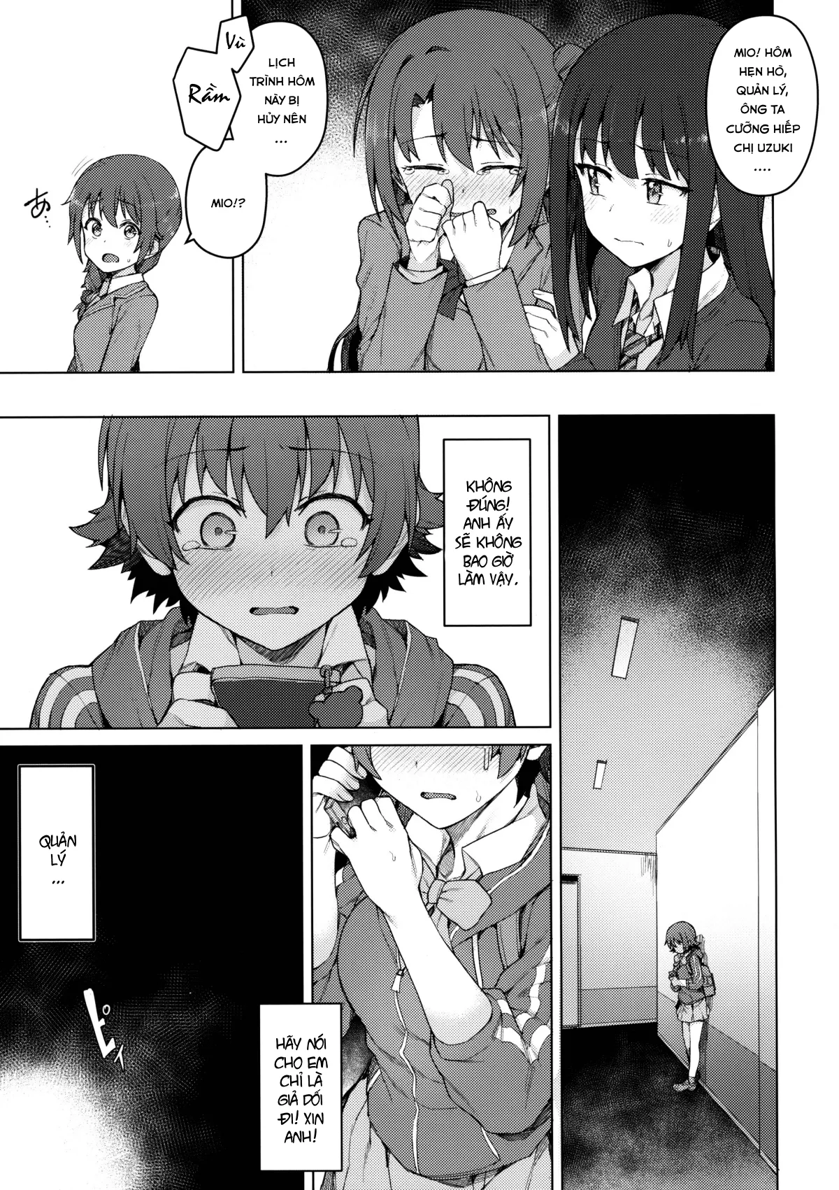 HentaiVN.net - Ảnh 29 - Yogosareta Mitsuboshi - Chap 1