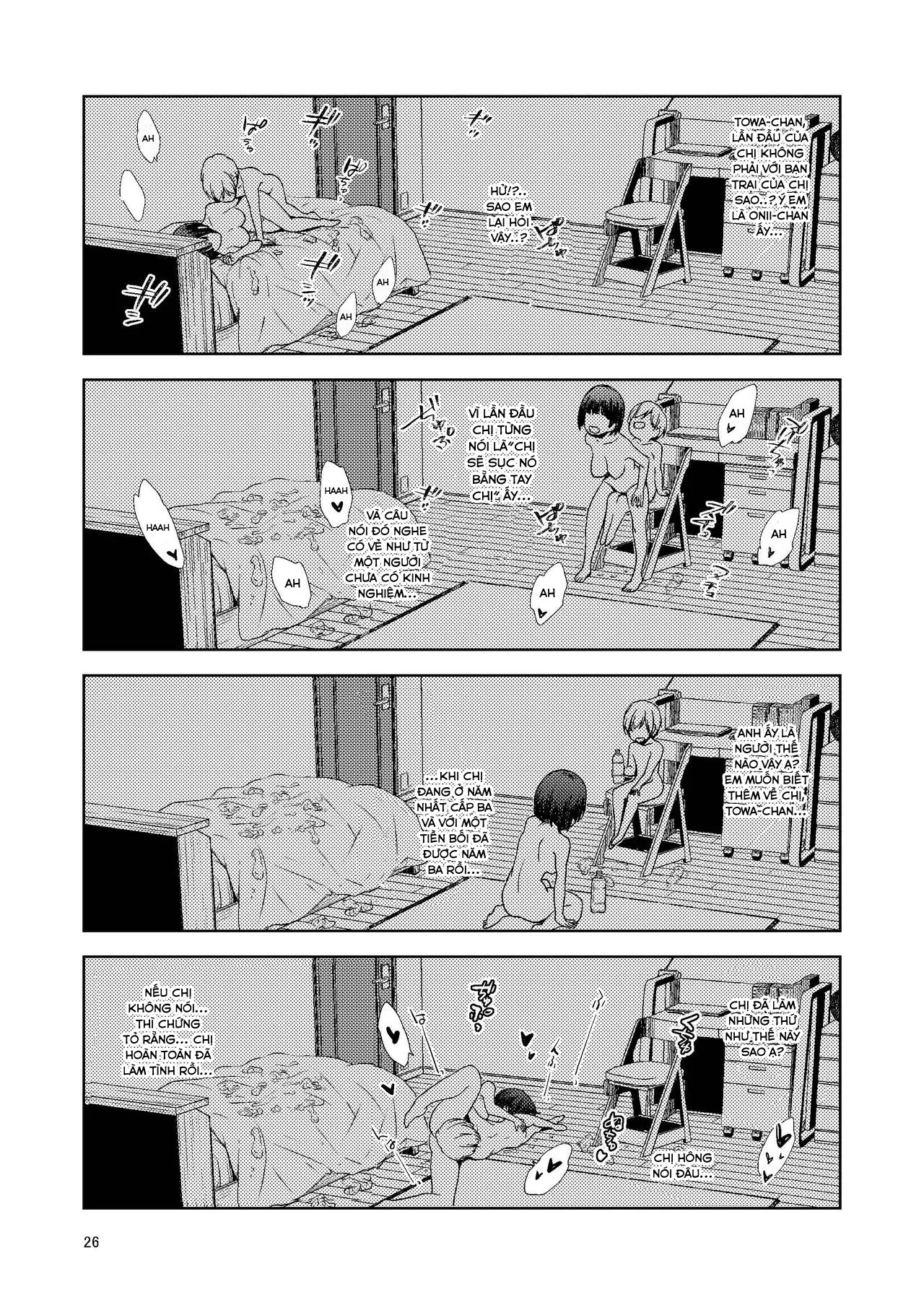 HentaiVN.net - Ảnh 24 - Người yêu của anh hai [Onii-chan no Kanojo;My Brother's Sweetheart;お兄ちゃんの彼女] - Chap 1