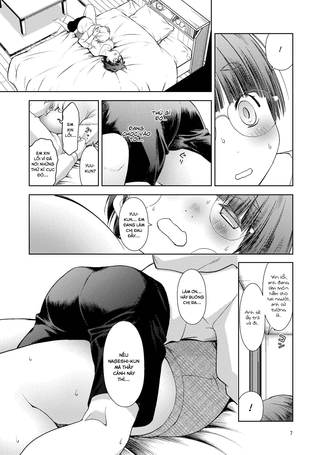 HentaiVN.net - Ảnh 8 - Người yêu của anh hai [Onii-chan no Kanojo;My Brother's Sweetheart;お兄ちゃんの彼女] - Chap 1