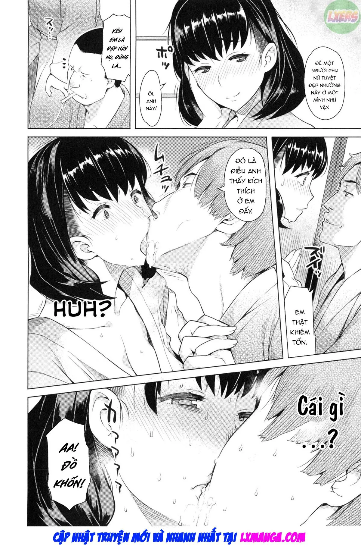 HentaiVN.net - Ảnh 5 - With a Wife [Tsumaduki] - Chap 1
